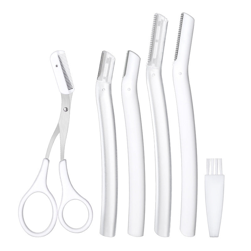 Eyebrow Trimming Set Stainless Steel Beauty Tools