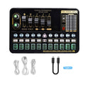 Professional V10XPRO Live Sound Card with Microphone