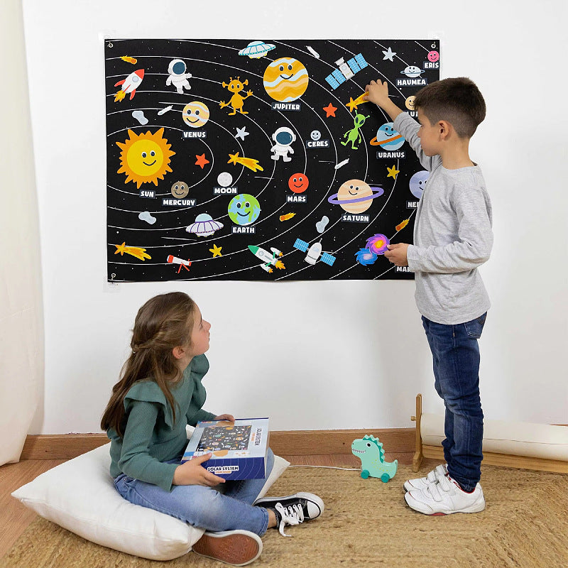Childrens Educational Felt Story Board