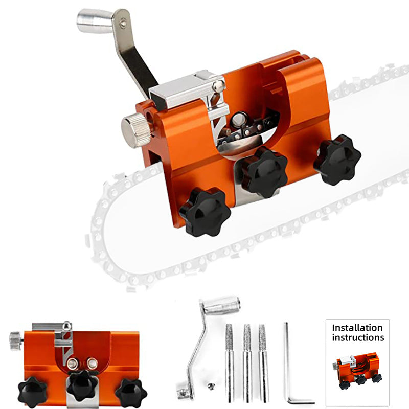 Manual Chain Grinder Sharpener Tool