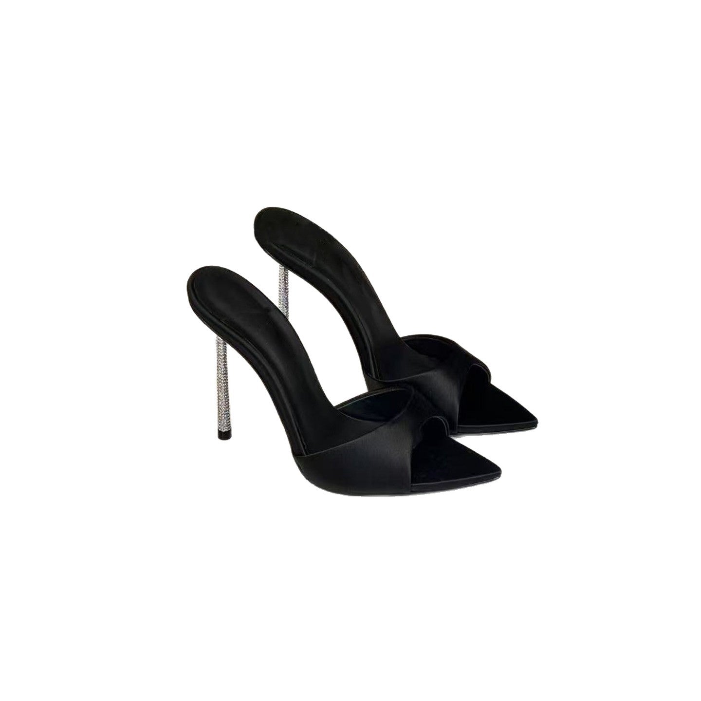 Rhinestone Stiletto Sandals