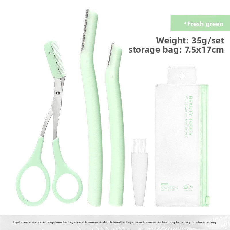 Eyebrow Trimming Set Stainless Steel Beauty Tools