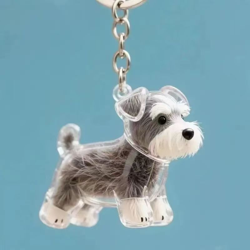 Transparent Pet Hair Memorial Pendant