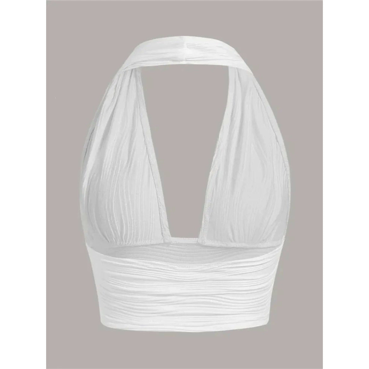 Womens Deep V Halter Neck Camisole