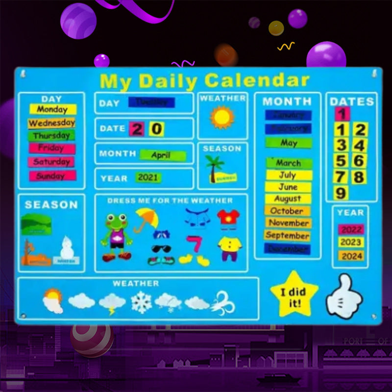 Childrens Educational Felt Story Board
