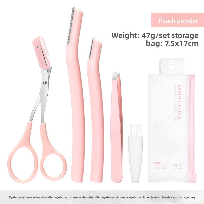 Eyebrow Trimming Set Stainless Steel Beauty Tools