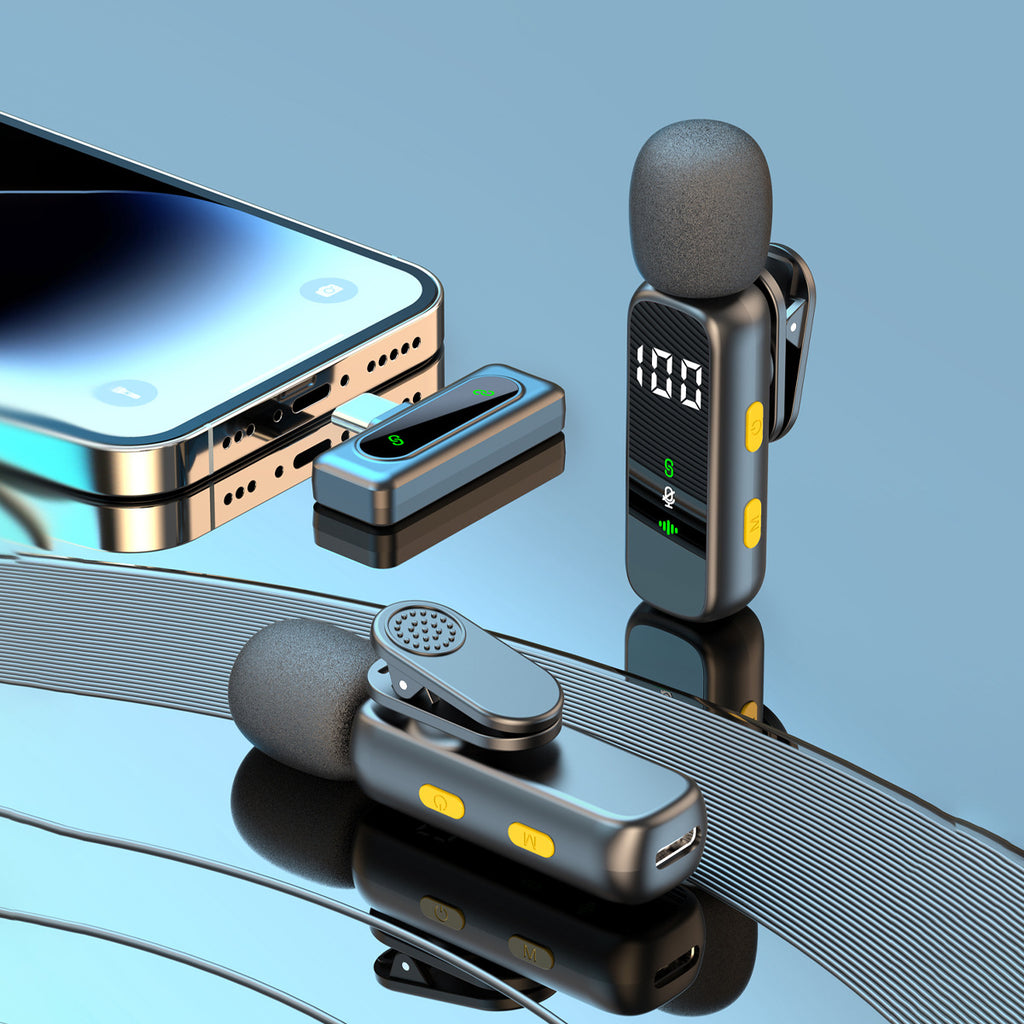 Wireless Lavalier Microphone with Noise Reduction