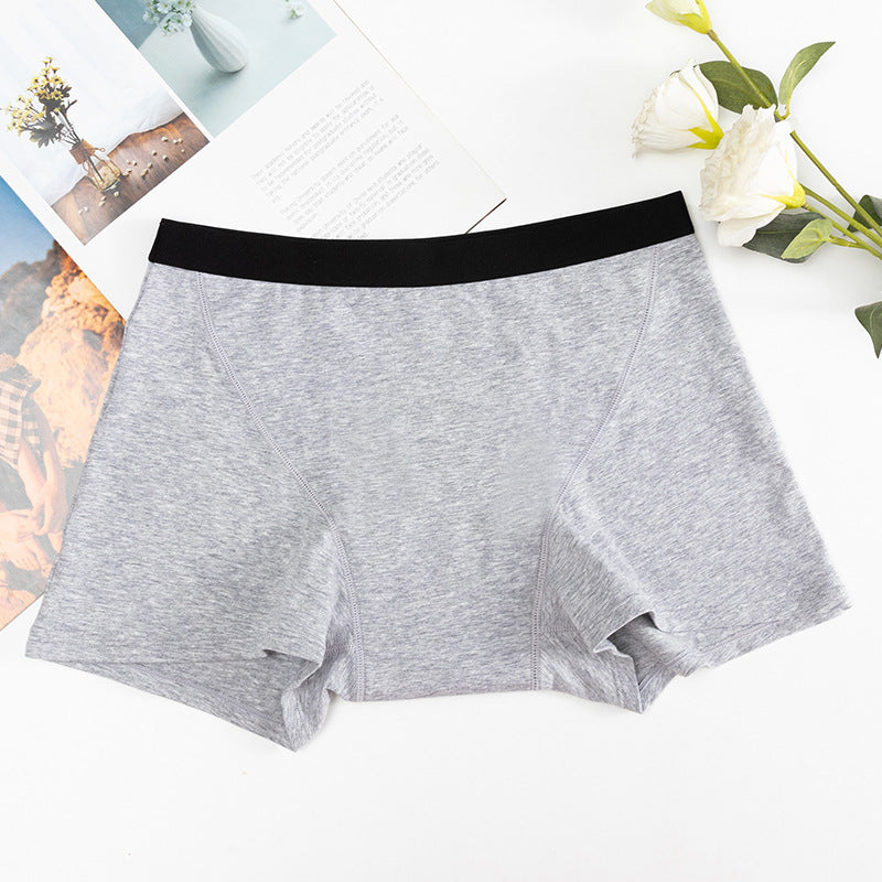 Girl Printed Menstrual Underwear Four-Layer Leak-Proof Sanitary Boxer Briefs
