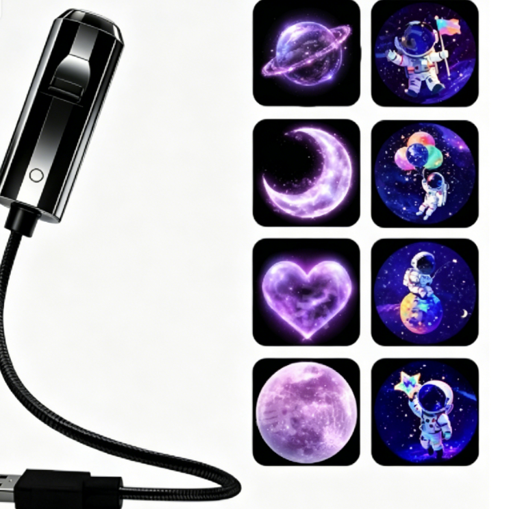 Portable USB Starry Sky Projection Night Light