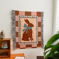 Cartoon Wall Hanging Tapestry with Tassel