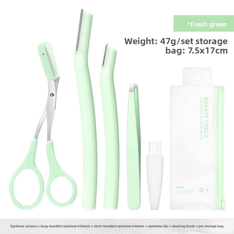 Eyebrow Trimming Set Stainless Steel Beauty Tools