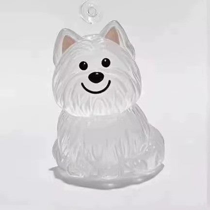 Transparent Pet Hair Memorial Pendant