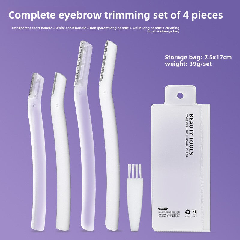 Eyebrow Trimming Set Stainless Steel Beauty Tools