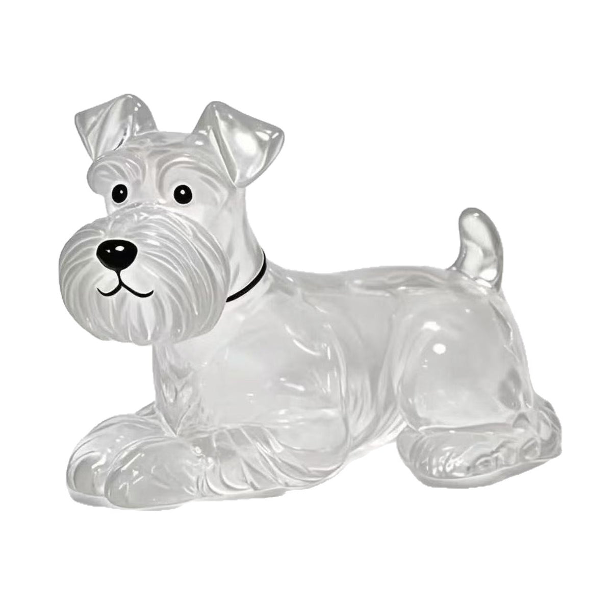 Transparent Pet Hair Memorial Pendant