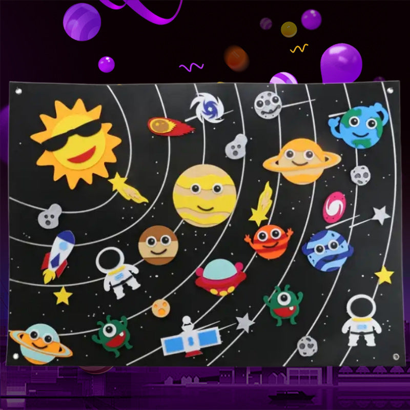 Childrens Educational Felt Story Board